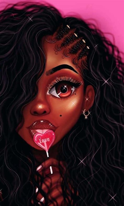 pretty black girl wallpaper